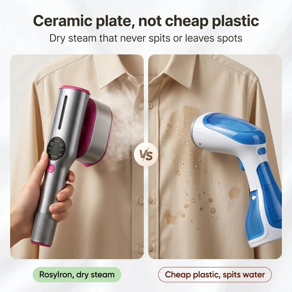 PressCraft™ 2-in-1 Garment Steamer &amp; Iron
