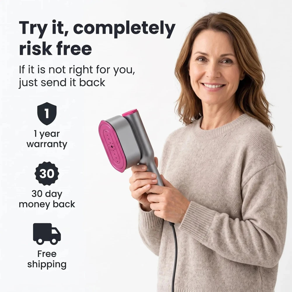 PressCraft™ 2-in-1 Garment Steamer &amp; Iron