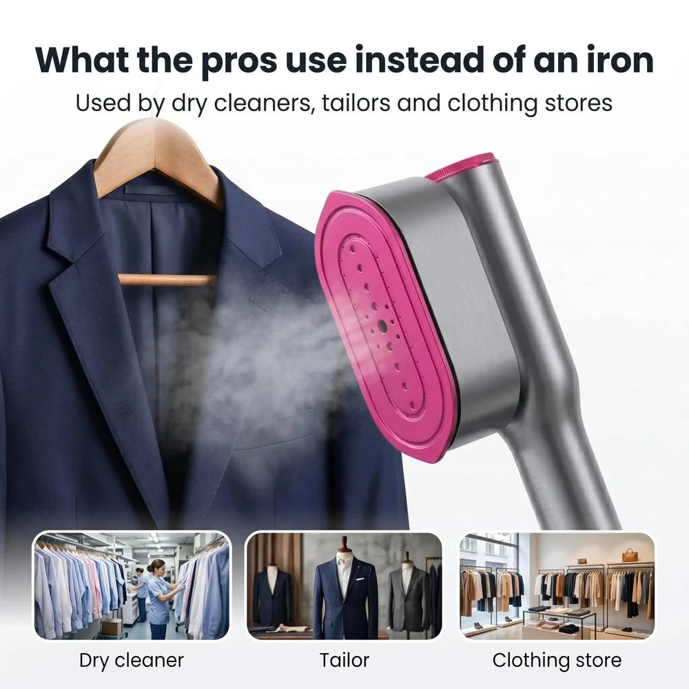 PressCraft™ 2-in-1 Garment Steamer &amp; Iron