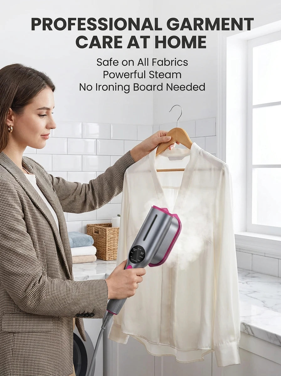 PressCraft™ 2-in-1 Garment Steamer &amp; Iron